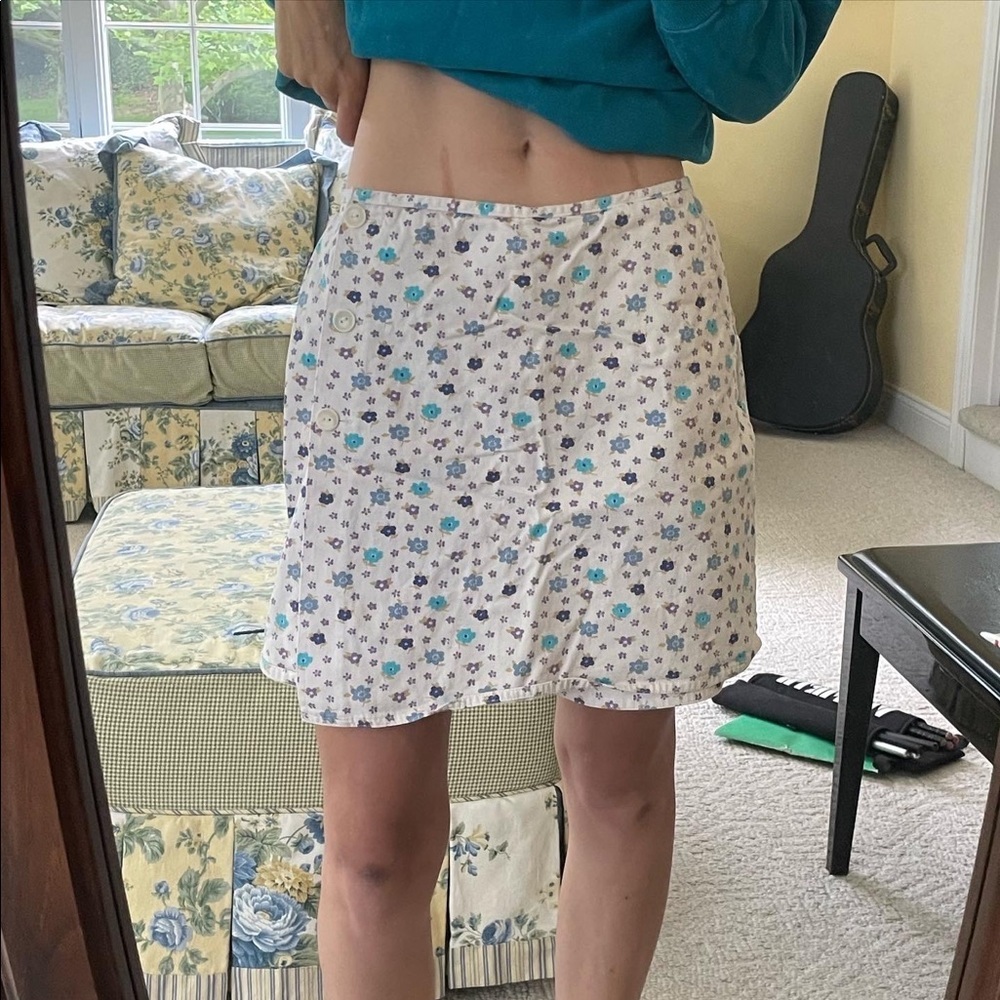 Vintage Basic Editions Floral Skort